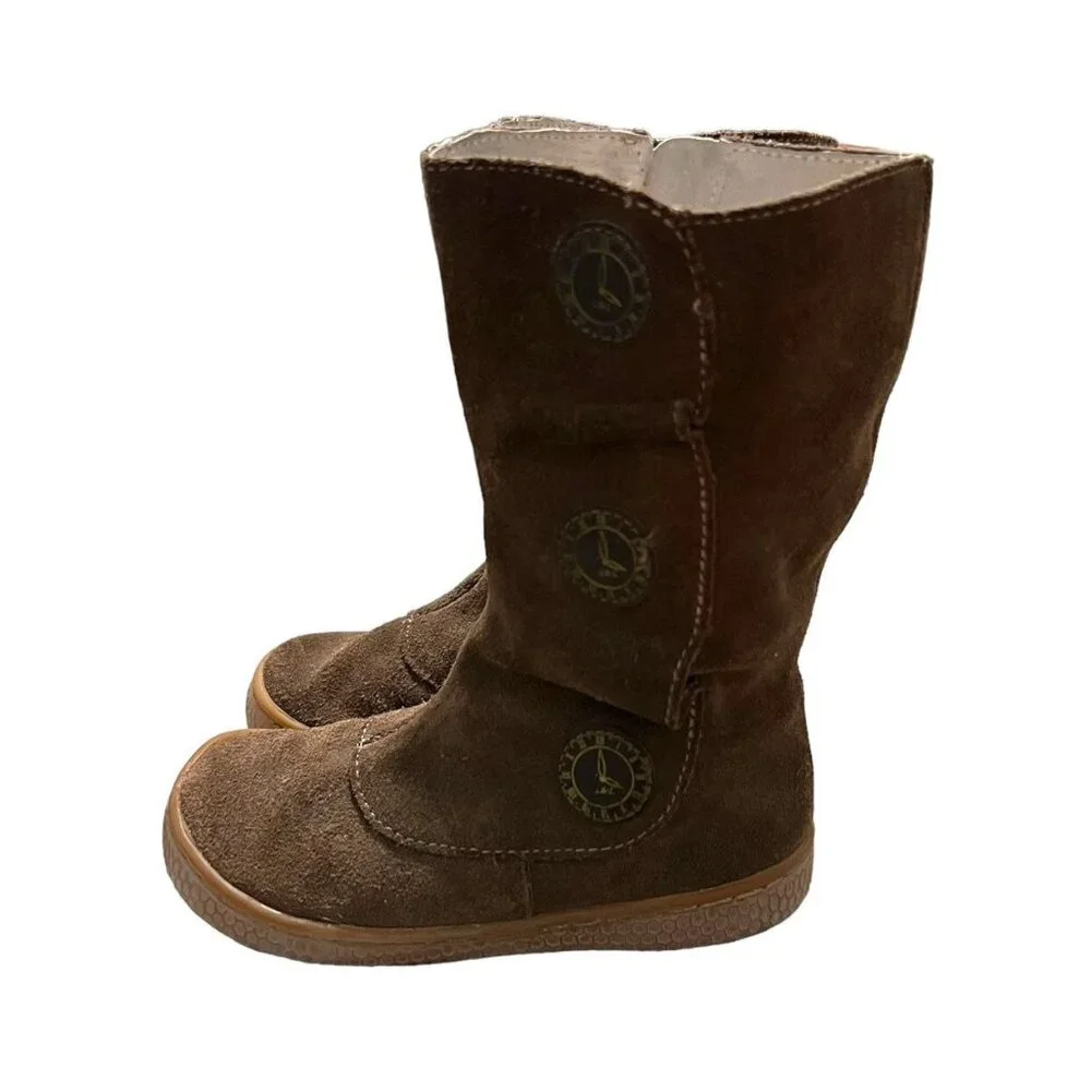Livie & Luca Sz 8 Marchita Tiempo Brown Suede Boots
